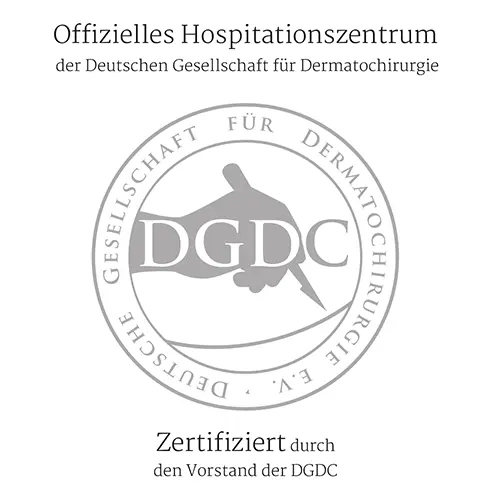 Offizielles Hospitationszentrum der Deutschen Gesellschaft für Dermatochirurgie (DGDC)